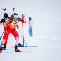 Samse National Tour n°4,MÉRIBEL, FRANCE - JANUARY 17: MELLOUET ACHARD ZABOU of FRA January 17, 2026 in Méribel, France. (Photo by Rodriguez Alexis / @Aleiks_photo)
