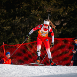 Samse National Tour n°4,MÉRIBEL, FRANCE - JANUARY 17: BONAIME MARGOT of FRA January 17, 2026 in Méribel, France. (Photo by Rodriguez Alexis / @Aleiks_photo)