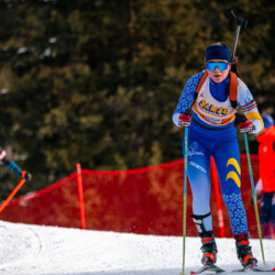 Samse National Tour n°4,MÉRIBEL, FRANCE - JANUARY 17: TROUILLEAU CARRIE of FRA January 17, 2026 in Méribel, France. (Photo by Rodriguez Alexis / @Aleiks_photo)