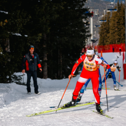 Samse National Tour n°4,MÉRIBEL, FRANCE - JANUARY 17: HERICHER MARIE of FRA January 17, 2026 in Méribel, France. (Photo by Rodriguez Alexis / @Aleiks_photo)