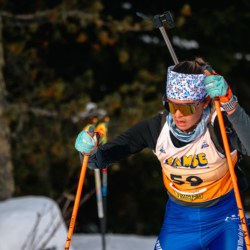Samse National Tour n°4,MÉRIBEL, FRANCE - JANUARY 17: LAMOUR LIZ-THI of FRA January 17, 2026 in Méribel, France. (Photo by Rodriguez Alexis / @Aleiks_photo)
