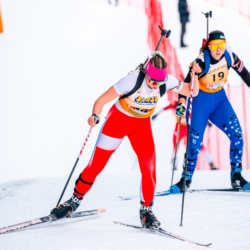 Samse National Tour n°4,MÉRIBEL, FRANCE - JANUARY 17: BRUN LENA of FRA January 17, 2026 in Méribel, France. (Photo by Rodriguez Alexis / @Aleiks_photo)
