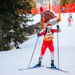 Samse National Tour n°4,MÉRIBEL, FRANCE - JANUARY 17: DAUTHEVILLE JEANNE of FRA January 17, 2026 in Méribel, France. (Photo by Rodriguez Alexis / @Aleiks_photo)