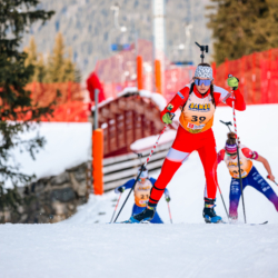 Samse National Tour n°4,MÉRIBEL, FRANCE - JANUARY 17: LOOSEN LUCIE of FRA January 17, 2026 in Méribel, France. (Photo by Rodriguez Alexis / @Aleiks_photo)