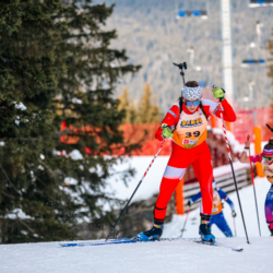 Samse National Tour n°4,MÉRIBEL, FRANCE - JANUARY 17: LOOSEN LUCIE of FRA January 17, 2026 in Méribel, France. (Photo by Rodriguez Alexis / @Aleiks_photo)