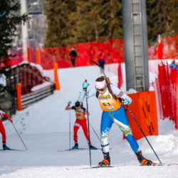 Samse National Tour n°4,MÉRIBEL, FRANCE - JANUARY 17: CHOLLAT LOUISE of FRA January 17, 2026 in Méribel, France. (Photo by Rodriguez Alexis / @Aleiks_photo)