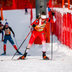 Samse National Tour n°4,MÉRIBEL, FRANCE - JANUARY 17: BONAIME MARGOT of FRA January 17, 2026 in Méribel, France. (Photo by Rodriguez Alexis / @Aleiks_photo)