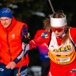 Samse National Tour n°4,MÉRIBEL, FRANCE - JANUARY 17: BONAIME MARGOT of FRA January 17, 2026 in Méribel, France. (Photo by Rodriguez Alexis / @Aleiks_photo)