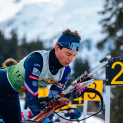 Samse National Tour n°4,MÉRIBEL, FRANCE - JANUARY 17: GUY ANTONIN of FRA January 17, 2026 in Méribel, France. (Photo by Rodriguez Alexis / @Aleiks_photo)