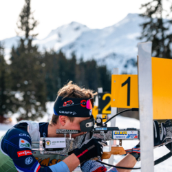 Samse National Tour n°4,MÉRIBEL, FRANCE - JANUARY 17: GUY FLAVIO of FRA January 17, 2026 in Méribel, France. (Photo by Rodriguez Alexis / @Aleiks_photo)