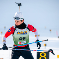 Samse National Tour n°4,MÉRIBEL, FRANCE - JANUARY 17: GOLERET ROBINSON of FRA January 17, 2026 in Méribel, France. (Photo by Rodriguez Alexis / @Aleiks_photo)