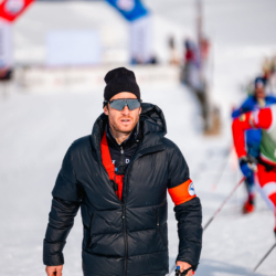 Samse National Tour n°4,MÉRIBEL, FRANCE - JANUARY 17: ARNAUD CLEMENT of FRANCE January 17, 2026 in Méribel, France. (Photo by Rodriguez Alexis / @Aleiks_photo)