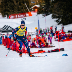 Samse National Tour n°4,MÉRIBEL, FRANCE - JANUARY 17: GENY EDGAR of FRA January 17, 2026 in Méribel, France. (Photo by Rodriguez Alexis / @Aleiks_photo)