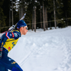 Samse National Tour n°4,MÉRIBEL, FRANCE - JANUARY 17: GENY EDGAR of FRA January 17, 2026 in Méribel, France. (Photo by Rodriguez Alexis / @Aleiks_photo)