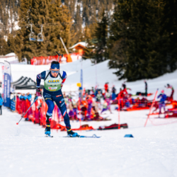 Samse National Tour n°4,MÉRIBEL, FRANCE - JANUARY 17: GUY ANTONIN of FRA January 17, 2026 in Méribel, France. (Photo by Rodriguez Alexis / @Aleiks_photo)