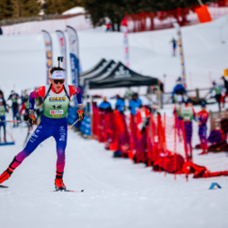 Samse National Tour n°4,MÉRIBEL, FRANCE - JANUARY 17: DUPONT ILANN of FRA January 17, 2026 in Méribel, France. (Photo by Rodriguez Alexis / @Aleiks_photo)