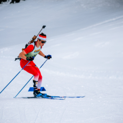 Samse National Tour n°4,MÉRIBEL, FRANCE - JANUARY 17: PIRES CLEMENT of FRA January 17, 2026 in Méribel, France. (Photo by Rodriguez Alexis / @Aleiks_photo)