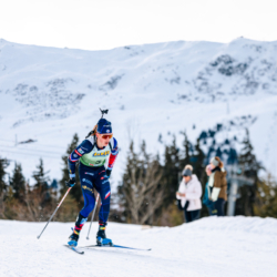 Samse National Tour n°4,MÉRIBEL, FRANCE - JANUARY 17: GRATALOUP MANISSOLLE CAMILLE of FRA January 17, 2026 in Méribel, France. (Photo by Rodriguez Alexis / @Aleiks_photo)