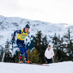 Samse National Tour n°4,MÉRIBEL, FRANCE - JANUARY 17: GENY EDGAR of FRA January 17, 2026 in Méribel, France. (Photo by Rodriguez Alexis / @Aleiks_photo)
