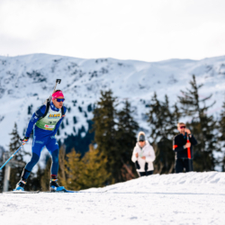 Samse National Tour n°4,MÉRIBEL, FRANCE - JANUARY 17: COLOMBAN ALEXIS of FRA January 17, 2026 in Méribel, France. (Photo by Rodriguez Alexis / @Aleiks_photo)
