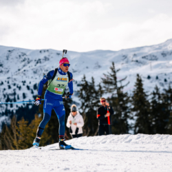 Samse National Tour n°4,MÉRIBEL, FRANCE - JANUARY 17: COLOMBAN ALEXIS of FRA January 17, 2026 in Méribel, France. (Photo by Rodriguez Alexis / @Aleiks_photo)