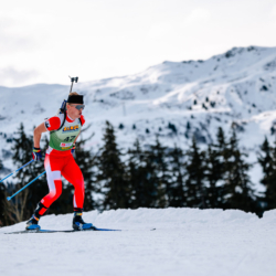 Samse National Tour n°4,MÉRIBEL, FRANCE - JANUARY 17: KEMBELLEC LILIAN of FRA January 17, 2026 in Méribel, France. (Photo by Rodriguez Alexis / @Aleiks_photo)