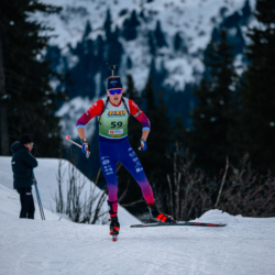 Samse National Tour n°4,MÉRIBEL, FRANCE - JANUARY 17: BLONDEAU-TOINY ALIX of FRA January 17, 2026 in Méribel, France. (Photo by Rodriguez Alexis / @Aleiks_photo)