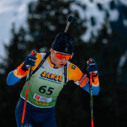 Samse National Tour n°4,MÉRIBEL, FRANCE - JANUARY 17: DORDOR GASPARD of FRA January 17, 2026 in Méribel, France. (Photo by Rodriguez Alexis / @Aleiks_photo)