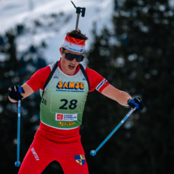 Samse National Tour n°4,MÉRIBEL, FRANCE - JANUARY 17: PIRES CLEMENT of FRA January 17, 2026 in Méribel, France. (Photo by Rodriguez Alexis / @Aleiks_photo)