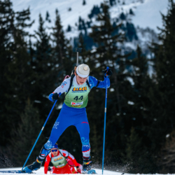 Samse National Tour n°4,MÉRIBEL, FRANCE - JANUARY 17: PERRILLAT-BOTTONET EMILE of FRA January 17, 2026 in Méribel, France. (Photo by Rodriguez Alexis / @Aleiks_photo)