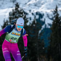 Samse National Tour n°4,MÉRIBEL, FRANCE - JANUARY 17: SANCERNE LEO of FRA January 17, 2026 in Méribel, France. (Photo by Rodriguez Alexis / @Aleiks_photo)
