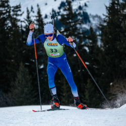 Samse National Tour n°4,MÉRIBEL, FRANCE - JANUARY 17: LEURS LILIAN of FRA January 17, 2026 in Méribel, France. (Photo by Rodriguez Alexis / @Aleiks_photo)
