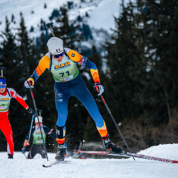 Samse National Tour n°4,MÉRIBEL, FRANCE - JANUARY 17: CULLELL NATHANAEL of FRA January 17, 2026 in Méribel, France. (Photo by Rodriguez Alexis / @Aleiks_photo)