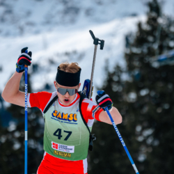 Samse National Tour n°4,MÉRIBEL, FRANCE - JANUARY 17: KEMBELLEC LILIAN of FRA January 17, 2026 in Méribel, France. (Photo by Rodriguez Alexis / @Aleiks_photo)
