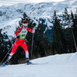Samse National Tour n°4,MÉRIBEL, FRANCE - JANUARY 17: GOLERET ROBINSON of FRA January 17, 2026 in Méribel, France. (Photo by Rodriguez Alexis / @Aleiks_photo)