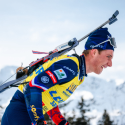 Samse National Tour n°4,MÉRIBEL, FRANCE - JANUARY 17: GENY EDGAR of FRA January 17, 2026 in Méribel, France. (Photo by Rodriguez Alexis / @Aleiks_photo)