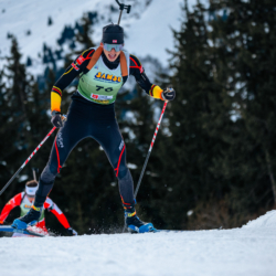 Samse National Tour n°4,MÉRIBEL, FRANCE - JANUARY 17: VINAY GASPARD of FRA January 17, 2026 in Méribel, France. (Photo by Rodriguez Alexis / @Aleiks_photo)