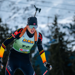 Samse National Tour n°4,MÉRIBEL, FRANCE - JANUARY 17: VINAY GASPARD of FRA January 17, 2026 in Méribel, France. (Photo by Rodriguez Alexis / @Aleiks_photo)