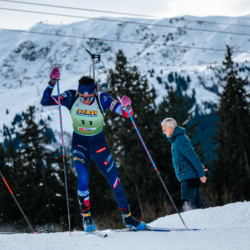 Samse National Tour n°4,MÉRIBEL, FRANCE - JANUARY 17: GUY ANTONIN of FRA January 17, 2026 in Méribel, France. (Photo by Rodriguez Alexis / @Aleiks_photo)