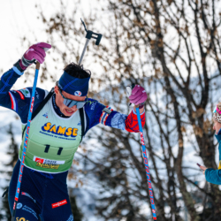 Samse National Tour n°4,MÉRIBEL, FRANCE - JANUARY 17: GUY ANTONIN of FRA January 17, 2026 in Méribel, France. (Photo by Rodriguez Alexis / @Aleiks_photo)