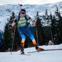 Samse National Tour n°4,MÉRIBEL, FRANCE - JANUARY 17: ROCHEGUDE-RIBOT NOE of FRA January 17, 2026 in Méribel, France. (Photo by Rodriguez Alexis / @Aleiks_photo)