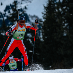 Samse National Tour n°4,MÉRIBEL, FRANCE - JANUARY 17: PERRIER FRANTZKY of FRA January 17, 2026 in Méribel, France. (Photo by Rodriguez Alexis / @Aleiks_photo)