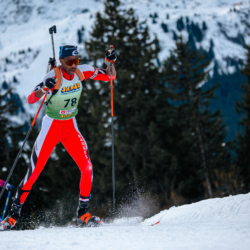 Samse National Tour n°4,MÉRIBEL, FRANCE - JANUARY 17: PERRIER FRANTZKY of FRA January 17, 2026 in Méribel, France. (Photo by Rodriguez Alexis / @Aleiks_photo)