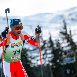 Samse National Tour n°4,MÉRIBEL, FRANCE - JANUARY 17: PERRIER FRANTZKY of FRA January 17, 2026 in Méribel, France. (Photo by Rodriguez Alexis / @Aleiks_photo)