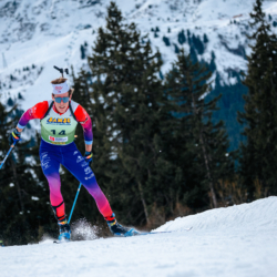 Samse National Tour n°4,MÉRIBEL, FRANCE - JANUARY 17: BOUILLET ENZO of FRA January 17, 2026 in Méribel, France. (Photo by Rodriguez Alexis / @Aleiks_photo)