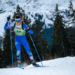 Samse National Tour n°4,MÉRIBEL, FRANCE - JANUARY 17: COLOMBAN NICOLAS of FRA January 17, 2026 in Méribel, France. (Photo by Rodriguez Alexis / @Aleiks_photo)