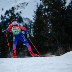 Samse National Tour n°4,MÉRIBEL, FRANCE - JANUARY 17: DUPONT ILANN of FRA January 17, 2026 in Méribel, France. (Photo by Rodriguez Alexis / @Aleiks_photo)