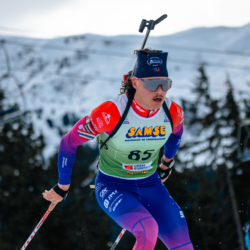 Samse National Tour n°4,MÉRIBEL, FRANCE - JANUARY 17: LECOMTE KELVIN of FRA January 17, 2026 in Méribel, France. (Photo by Rodriguez Alexis / @Aleiks_photo)