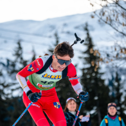 Samse National Tour n°4,MÉRIBEL, FRANCE - JANUARY 17: LAINE VICTOR of FRA January 17, 2026 in Méribel, France. (Photo by Rodriguez Alexis / @Aleiks_photo)