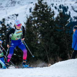 Samse National Tour n°4,MÉRIBEL, FRANCE - JANUARY 17: BOUILLET TOM of FRA January 17, 2026 in Méribel, France. (Photo by Rodriguez Alexis / @Aleiks_photo)